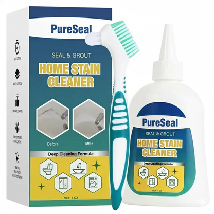 PureSeal Mold Remover Gel + Scrub Brush | Heavy-Duty Mildew Cleaner (7 oz)